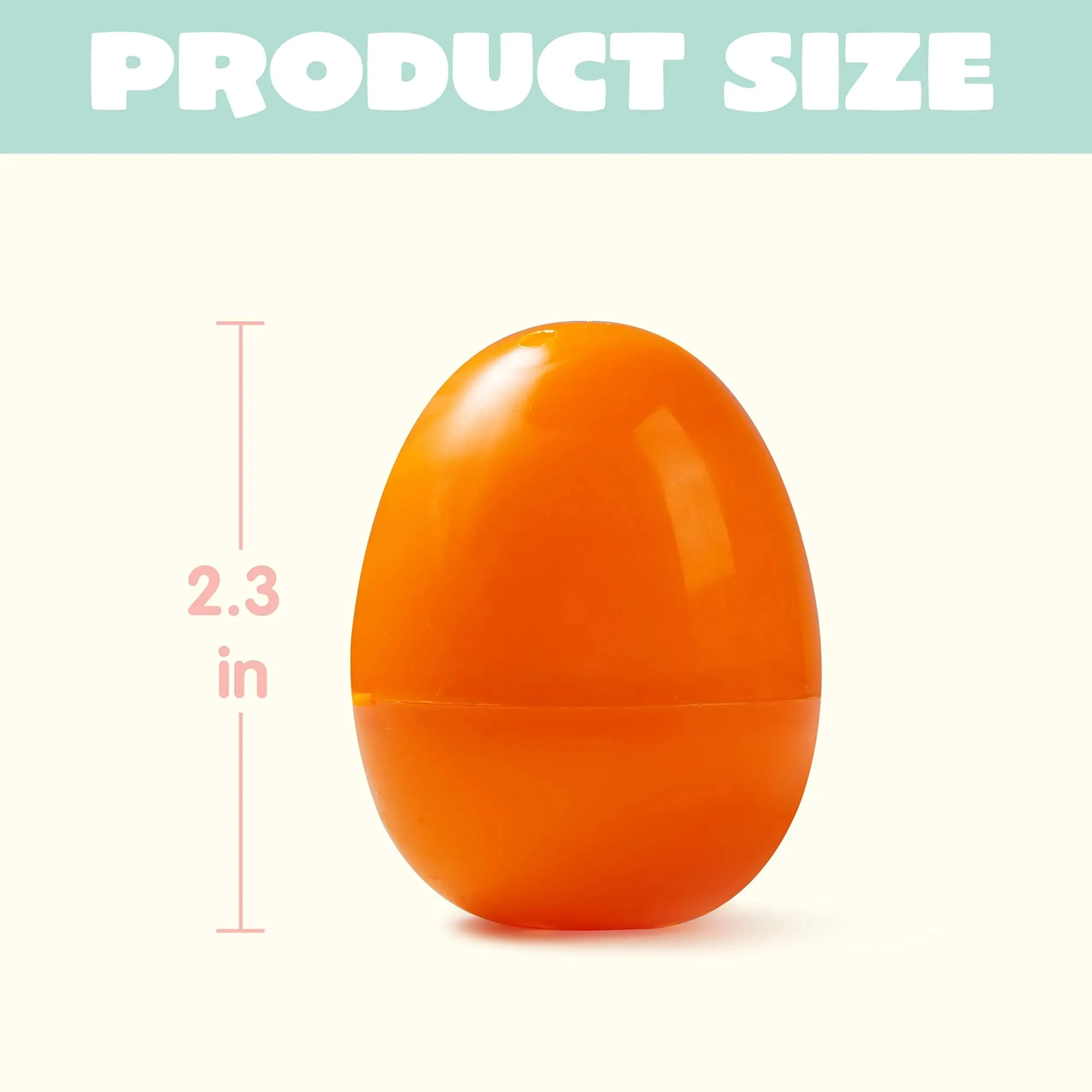 100Pcs Colorful and Golden Easter Egg Shells 2.3in