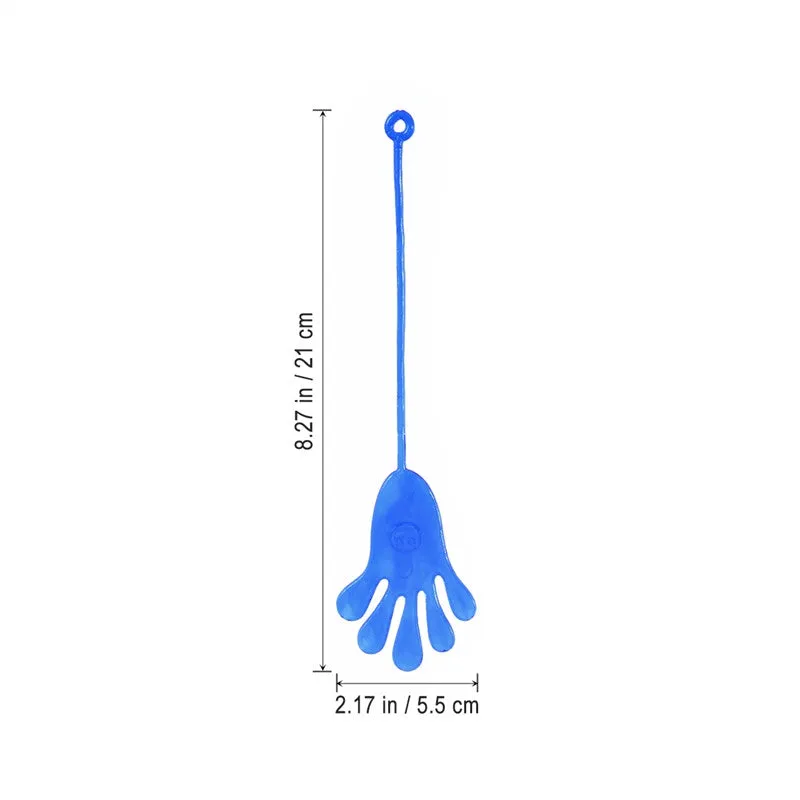 12pcs Climbing Palms Sticky Jelly Hands Toy