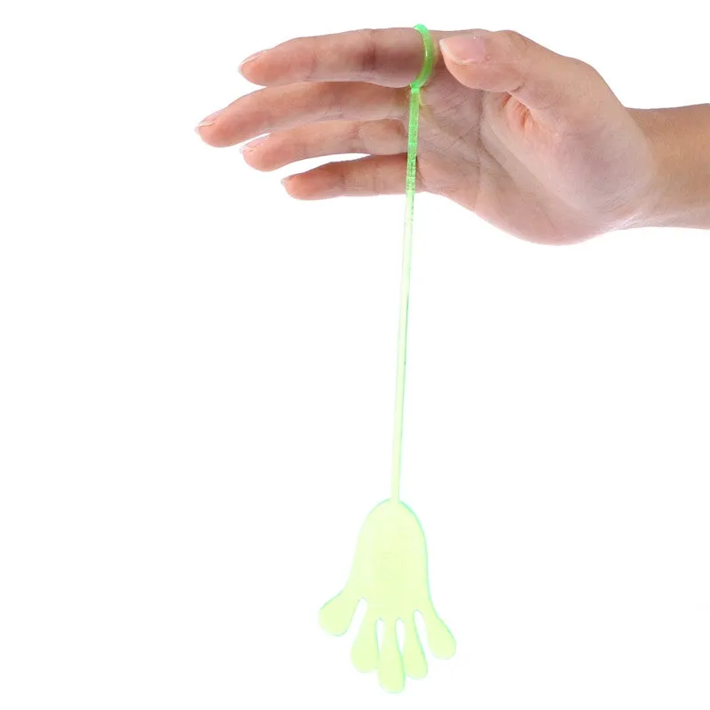 12pcs Climbing Palms Sticky Jelly Hands Toy