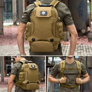 3 in 1 Men Tactical Rucksack Bag