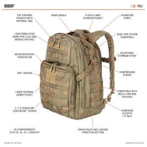 5.11 Tactical RUSH 24 2.0 Back Pack