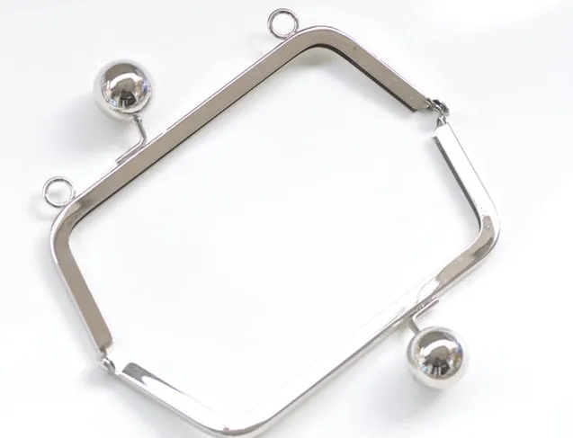 7" Bag Purse Frame Ladder-shaped Clutch With 25mm Big Kiss-Lock Pick Color