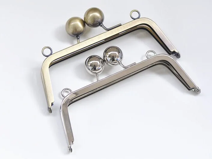 7" Bag Purse Frame Ladder-shaped Clutch With 25mm Big Kiss-Lock Pick Color