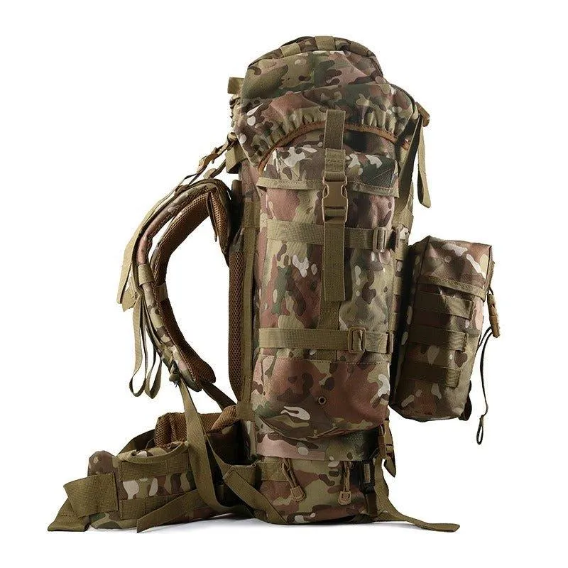 80L Hiking Backpack with Molle System