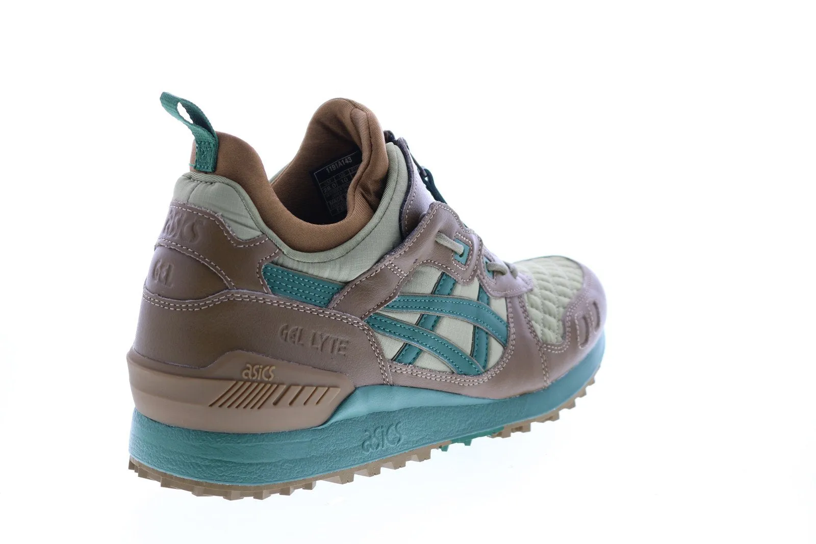 Asics Gel-Lyte MT 1191A143-002 Mens Green Leather Lifestyle Sneakers Shoes