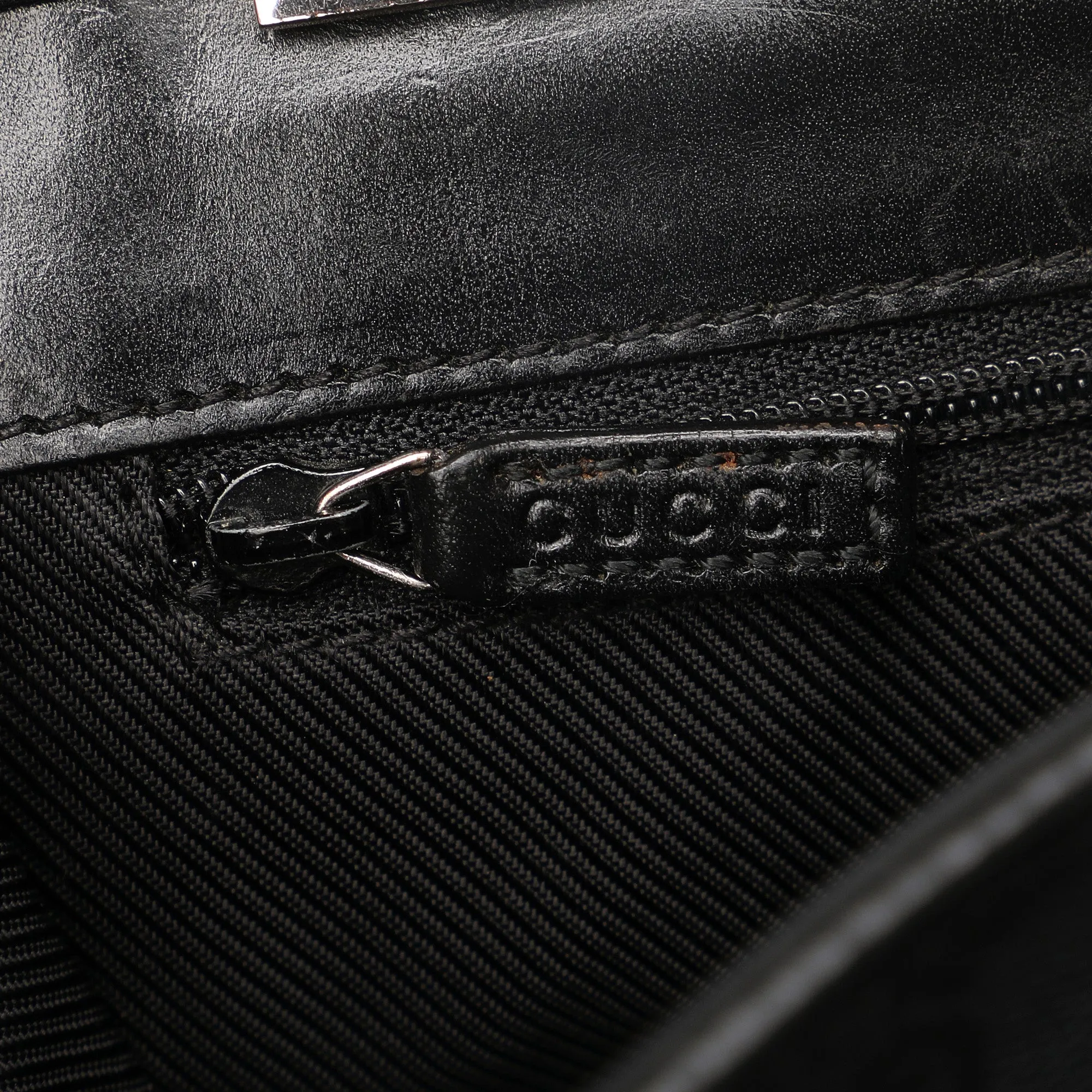Black Gucci GG Canvas Jackie Tote Bag