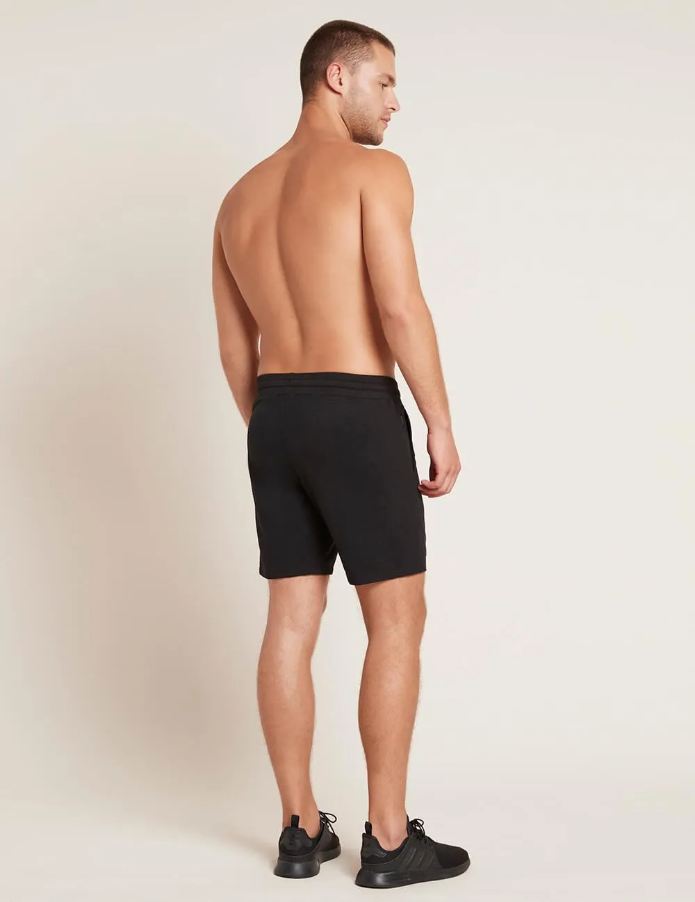 BOODY Mens Weekend Sweat Shorts Black Large