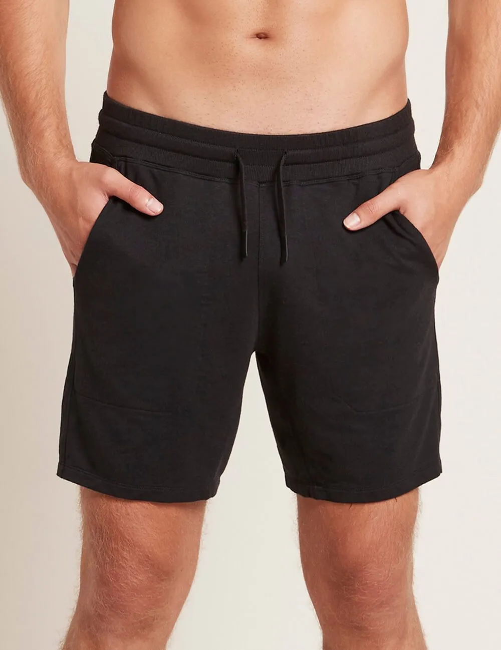 BOODY Mens Weekend Sweat Shorts Black Large