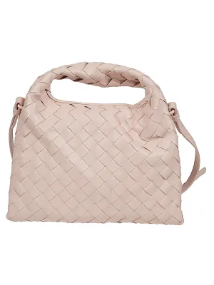 Bottega Veneta Women Hop Mini Leather Handbag