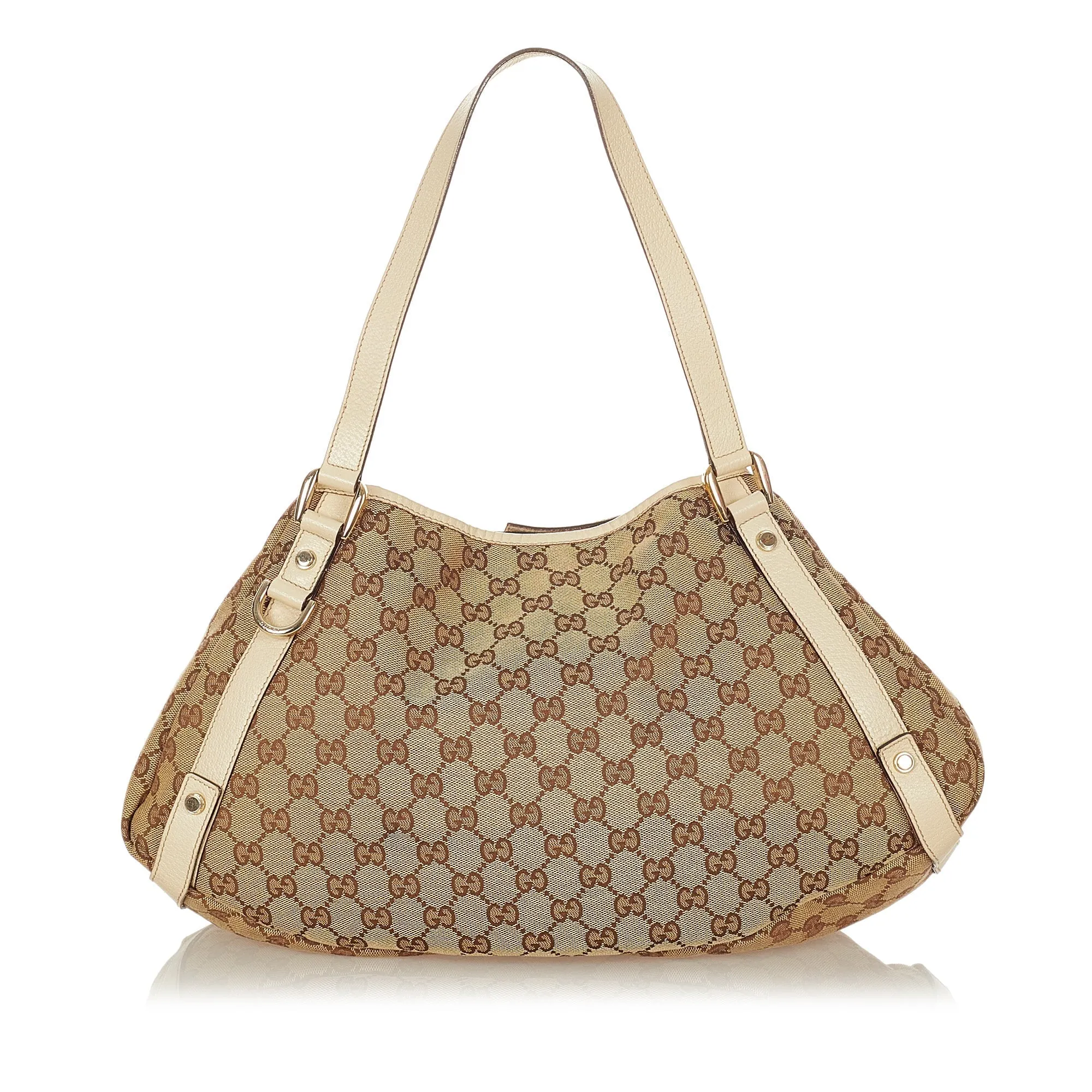 Brown Gucci GG Canvas Pelham Tote Bag