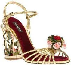 Caged Flower Sandals