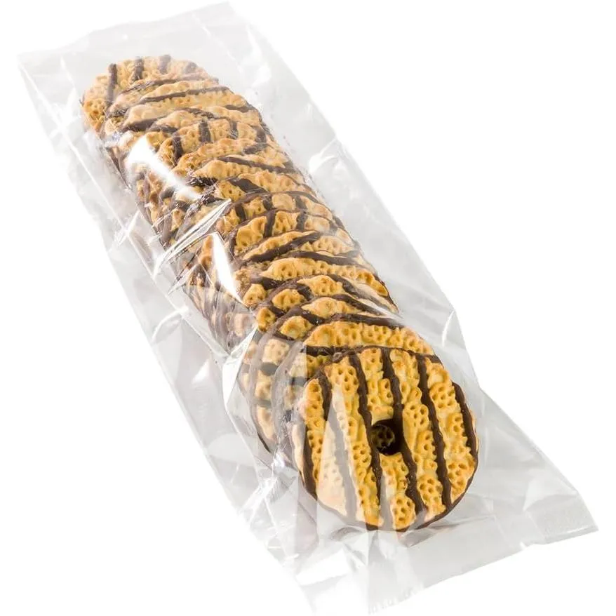 Cellophane Stand Up Food Gift Packing Bags with Gusset