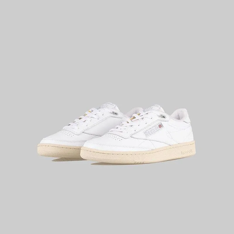 Club C 85 Vintage - White/Pure Grey/Paper White