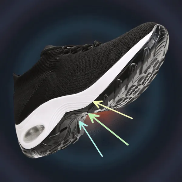 Comelyy Lace Up Walking Running Shoes Platform Sneakers