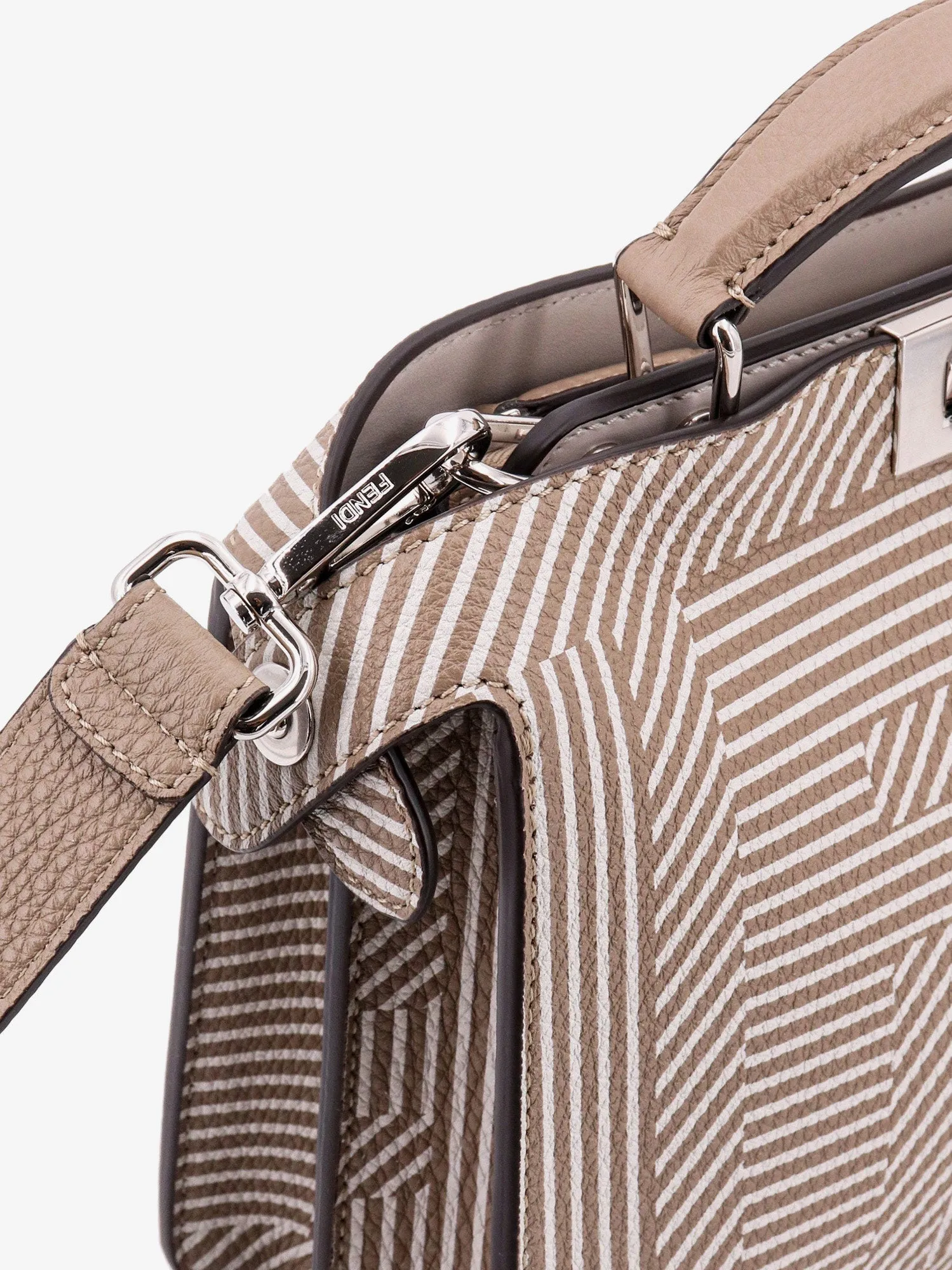 Fendi Men Fendi Beige Handbags