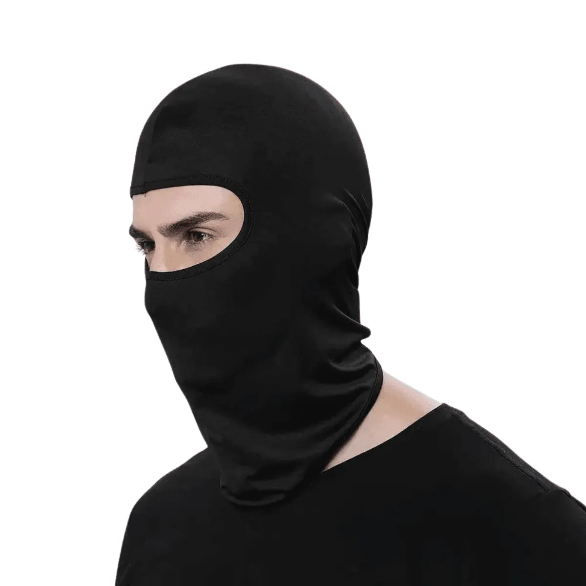 Full Face Mask, Durable Lycra, Breathable Fabric, Snug Fit, Lightweight, Anti-UV, Quick Dry, Adjustable, Unisex, Perfect for Outdoor Activities