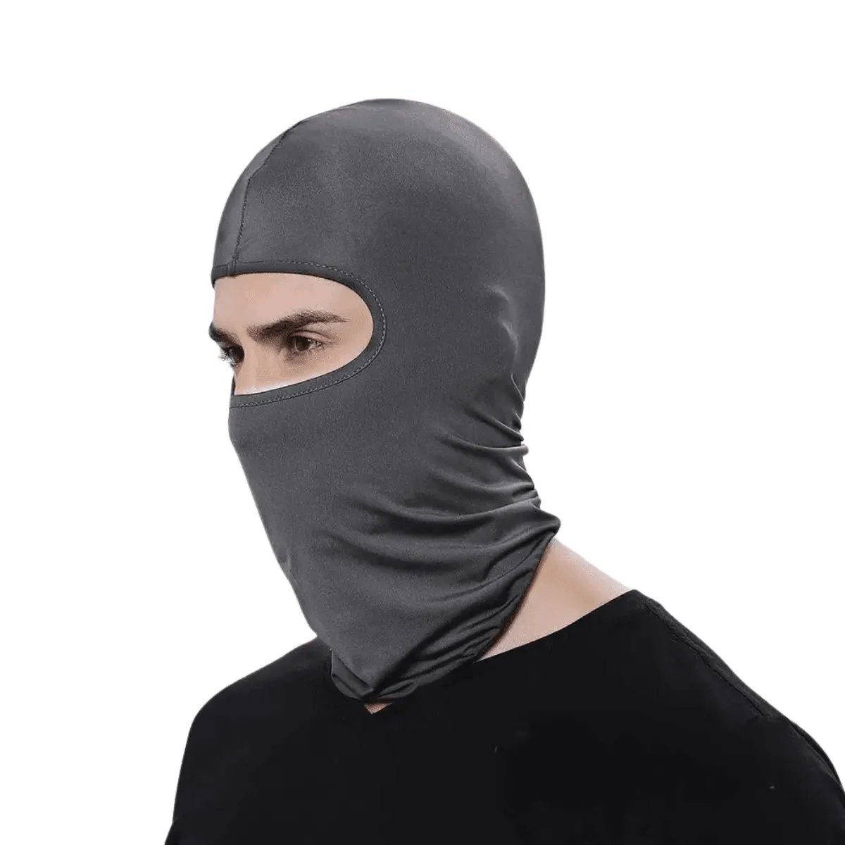 Full Face Mask, Durable Lycra, Breathable Fabric, Snug Fit, Lightweight, Anti-UV, Quick Dry, Adjustable, Unisex, Perfect for Outdoor Activities