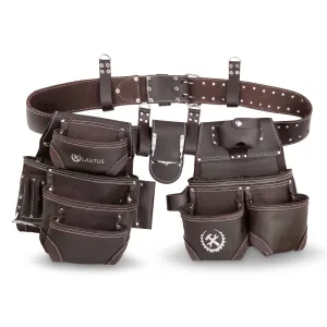 HEAVY DUTY LEATHER TOOL BELT