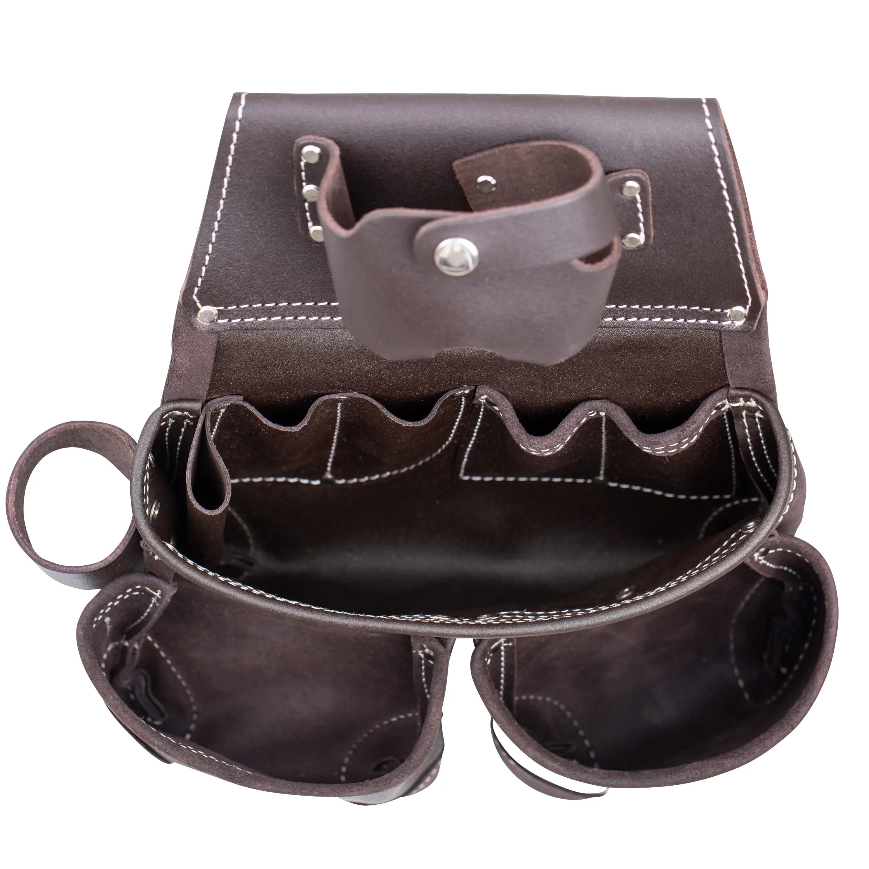 HEAVY DUTY LEATHER TOOL BELT