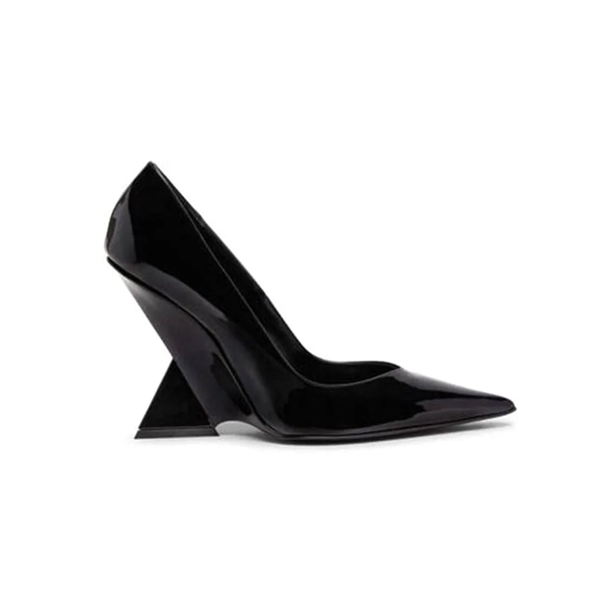 HEBEU Sculptured Heel Pumps