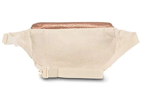JanSport Hippyland Fanny Pack - Rose Gold - Adjustable Belt