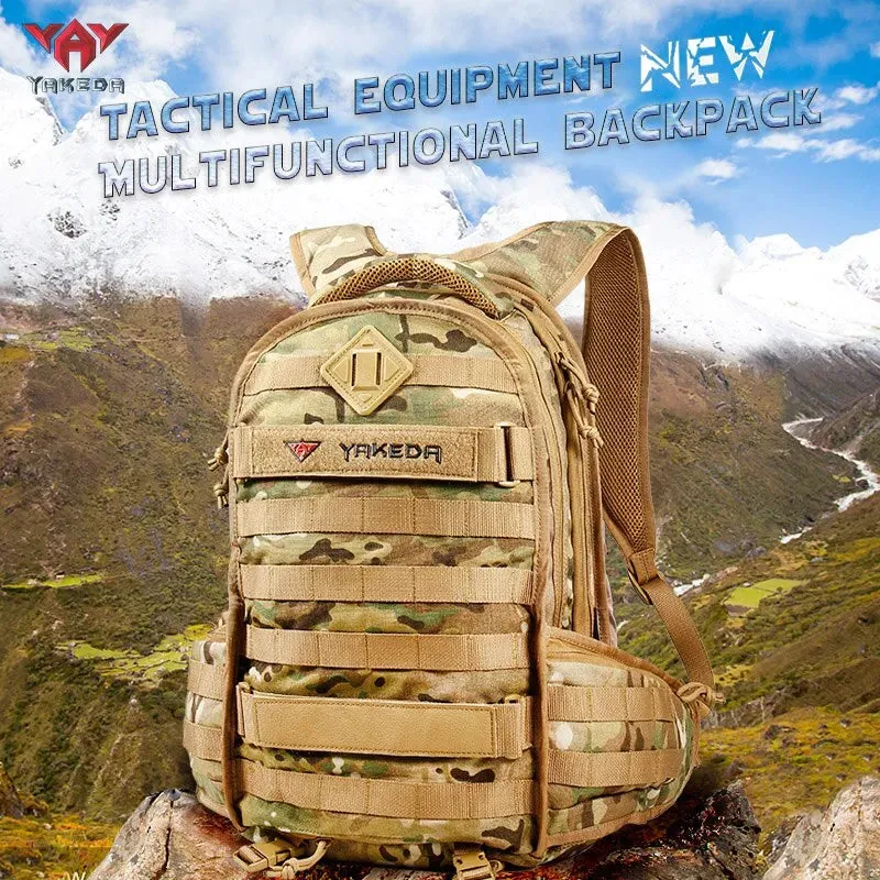 KF-087 Tactical Backpack 1000D Military  Army Bag Outdoor Waterproof 40L Bagpack Waterproof Travel Hiking Mochila Molle Bags