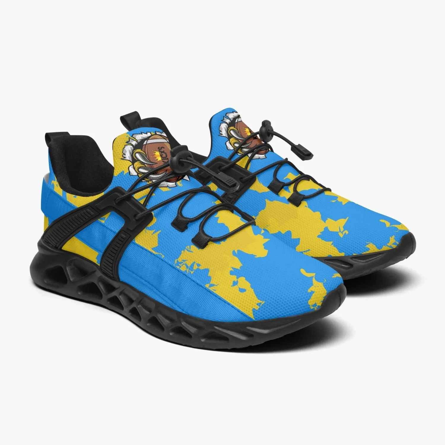 Kicxs LAC Camo Mesh Running Shoes