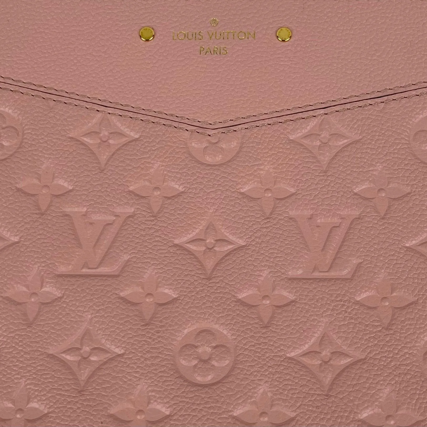 LOUIS VUITTON Empreinte Daily Pouch Rose Poudre