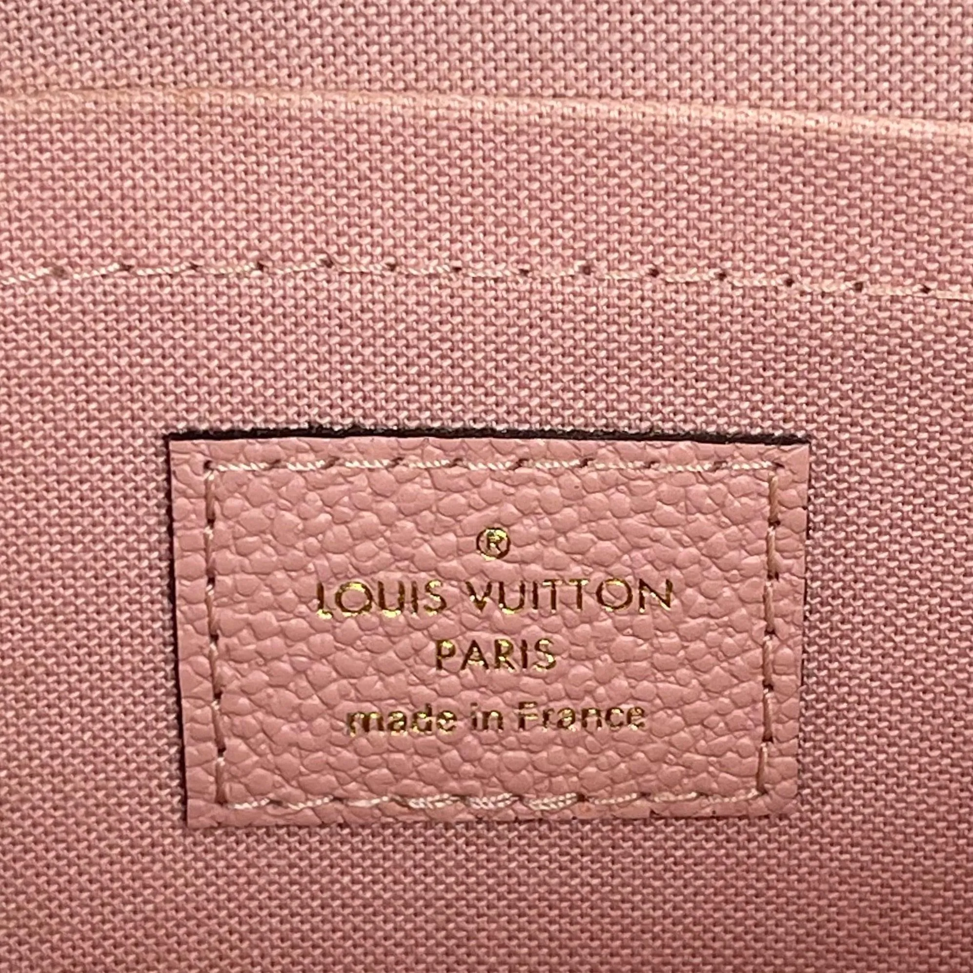LOUIS VUITTON Empreinte Daily Pouch Rose Poudre