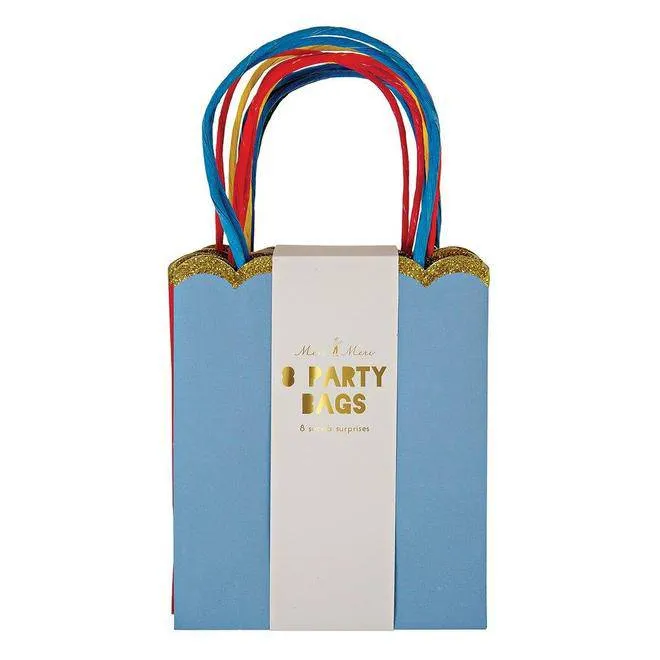 Meri Meri Multicolored Rainbow Party Bags  OCT23 S9010