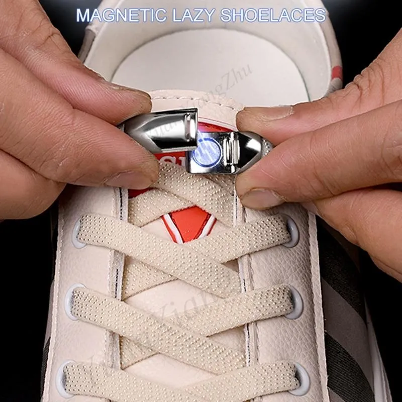 No-Tie™ Magnetic Lock Elastic Shoe Laces