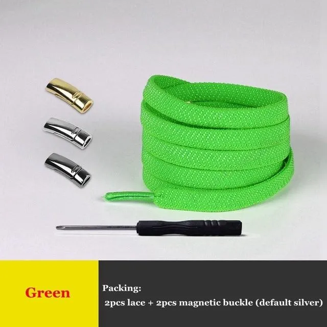 No-Tie™ Magnetic Lock Elastic Shoe Laces