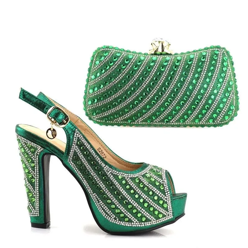 Party Style Purse & Heels Set (5 Styles To Choose From)