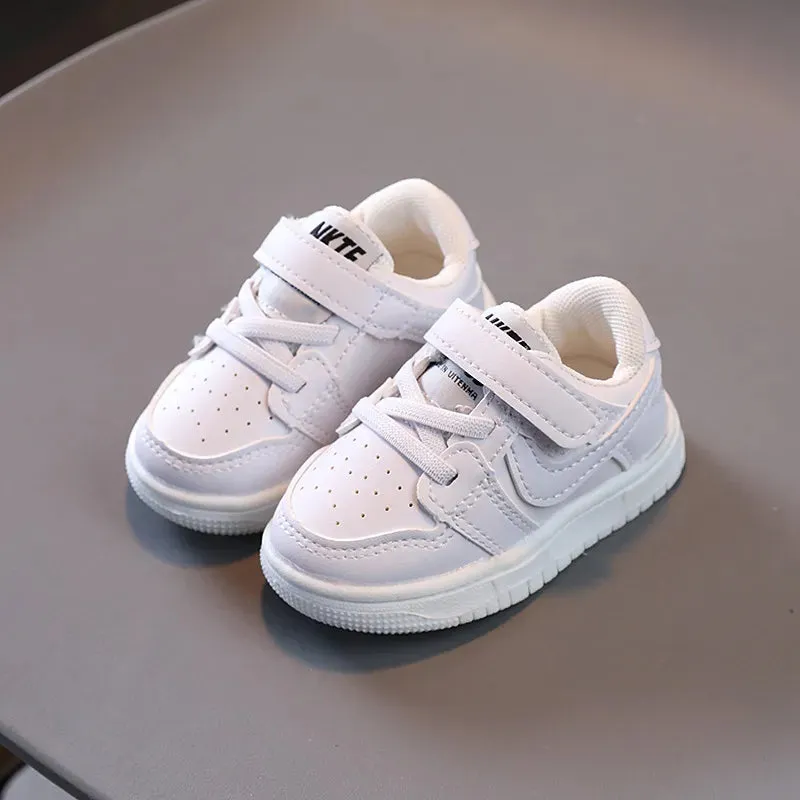Pu Leather Sports Casual Shoes for Children