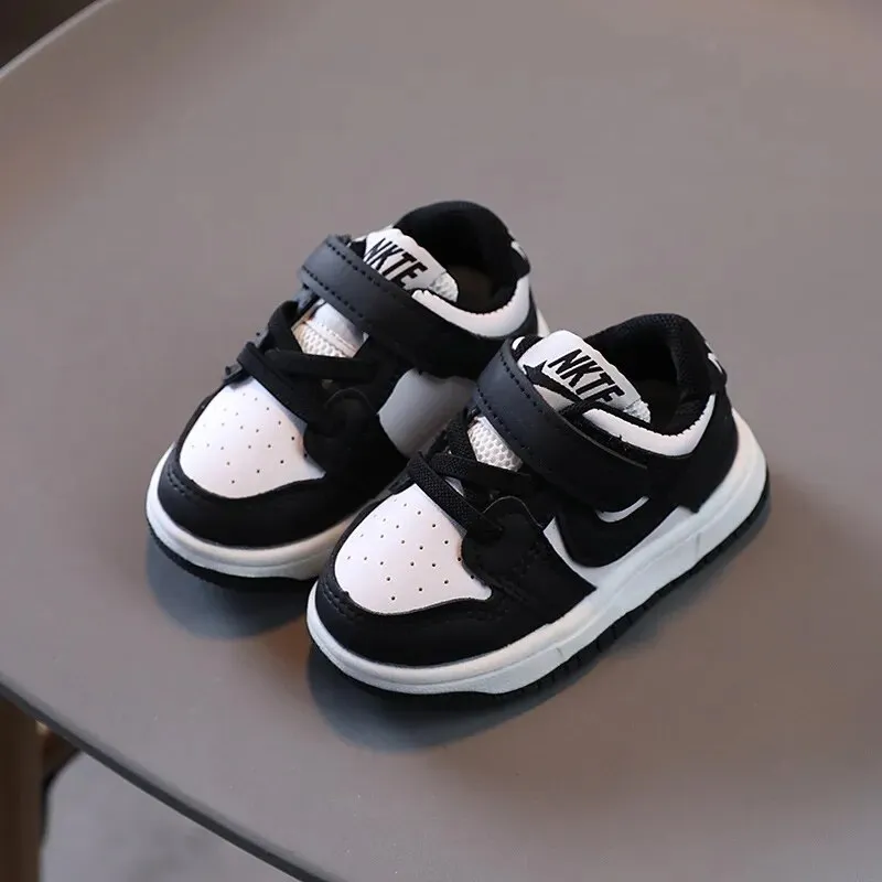Pu Leather Sports Casual Shoes for Children
