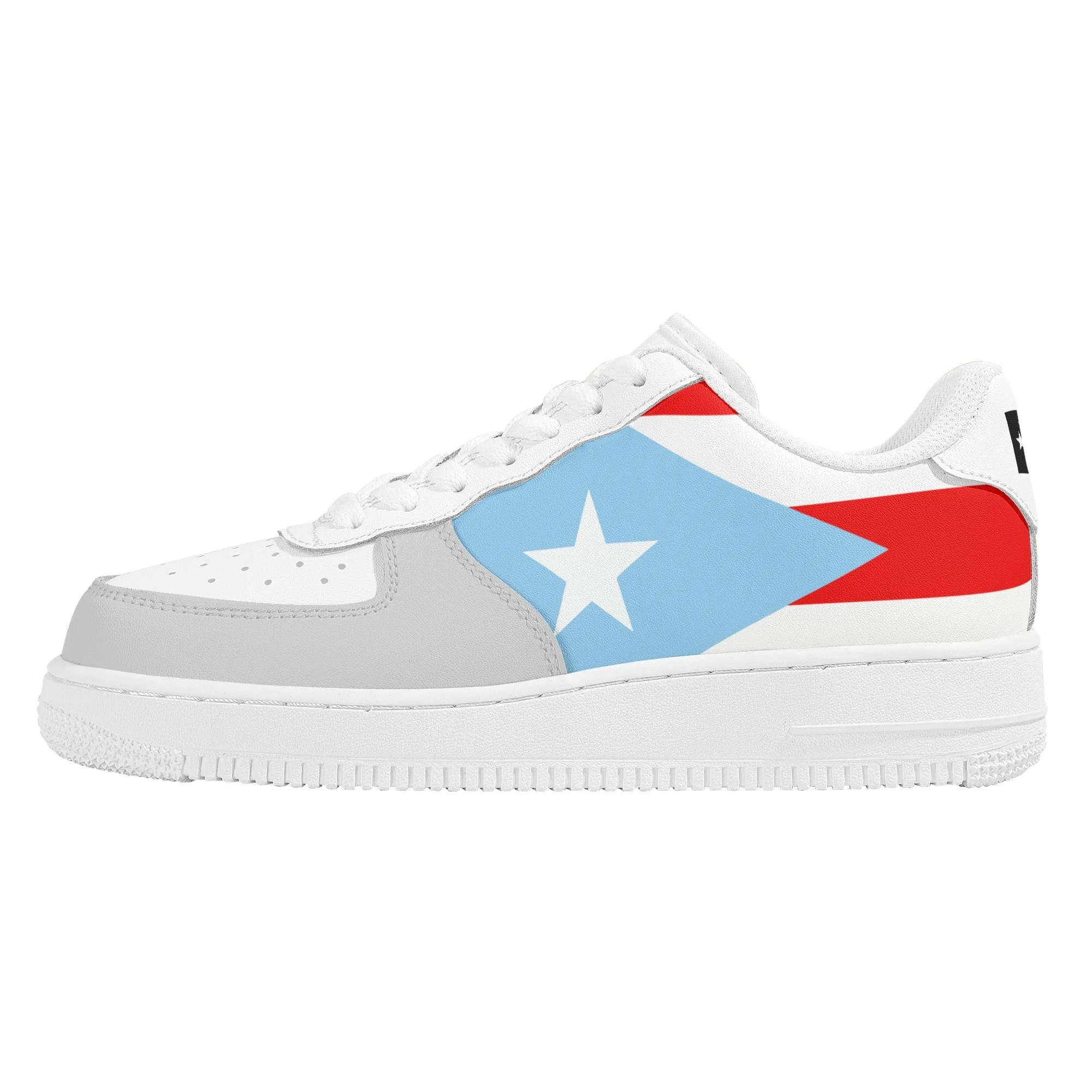 "Air Borikén" Women's Low Top Leather Sneakers