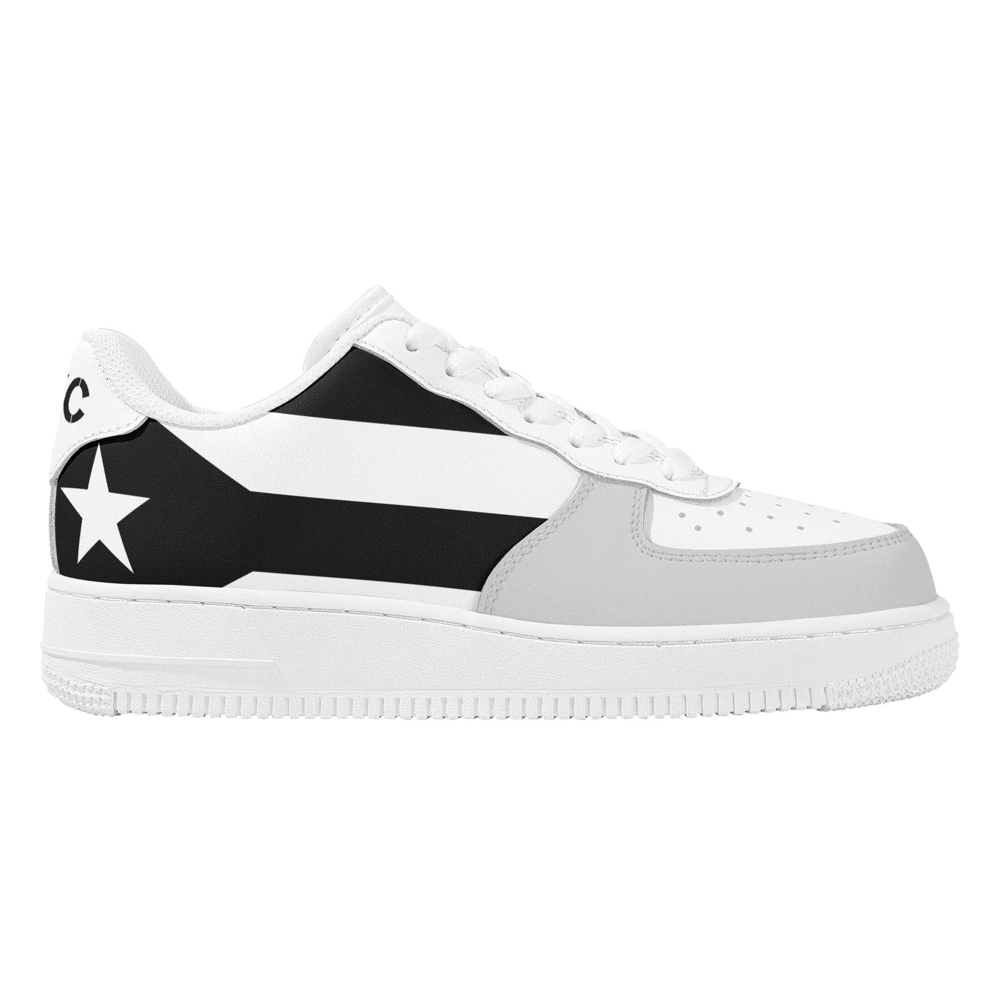"Air Borikén" Women's Low Top Leather Sneakers