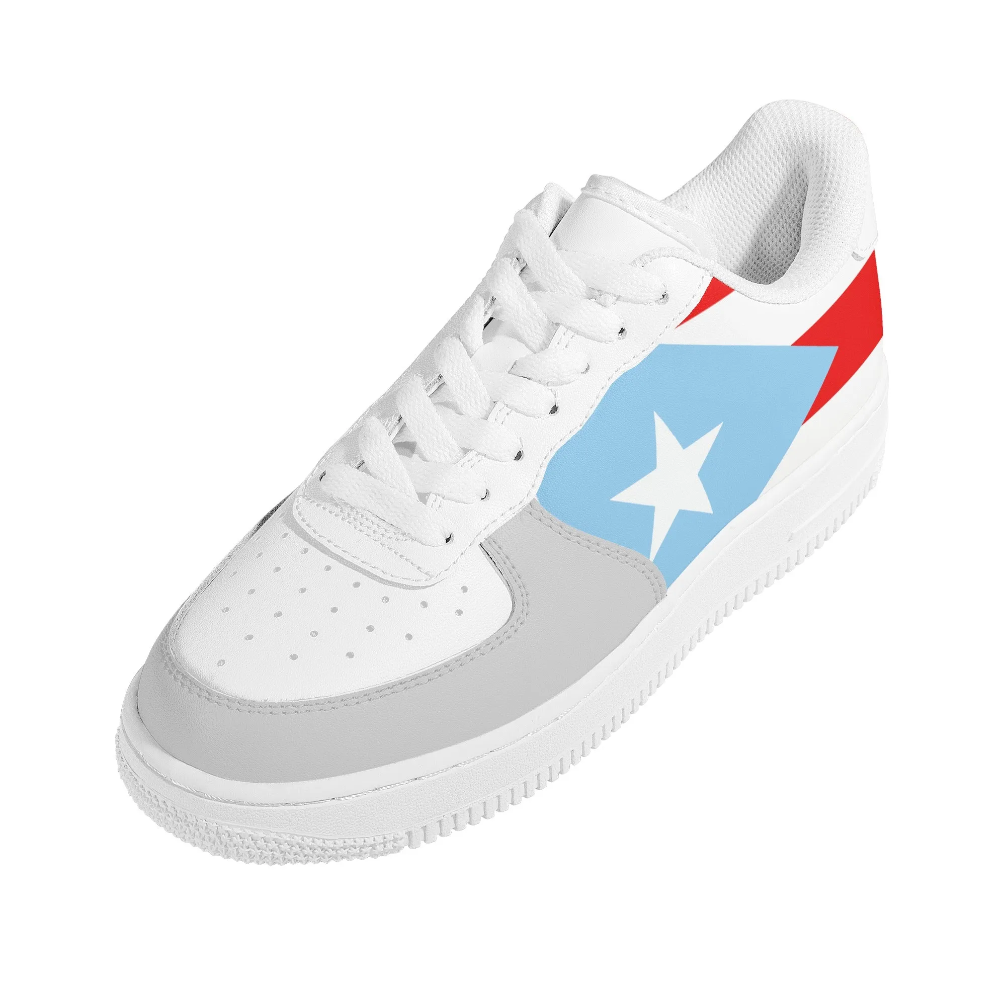 "Air Borikén" Women's Low Top Leather Sneakers