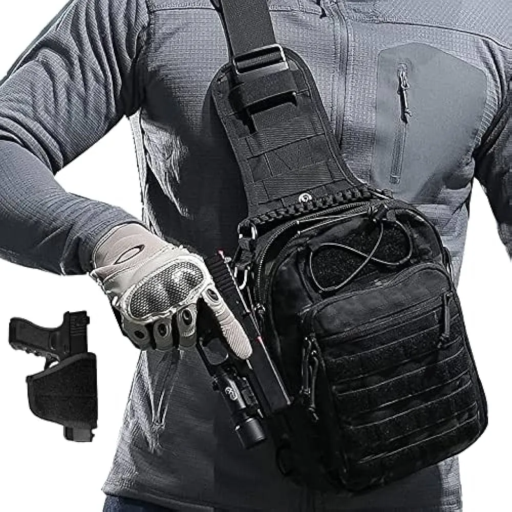 RECON GS2U GS3 Tactical Crossbody Sling Pack