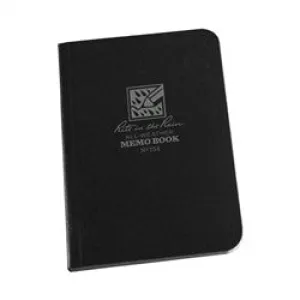 Rite in the Rain 754 All Weather Universal Field Flex Field Book Black 3.5"x5"