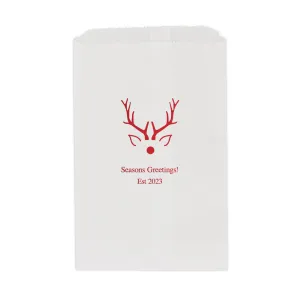 RUDOLPH FLAT POCKET STYLE GOODIE BAG