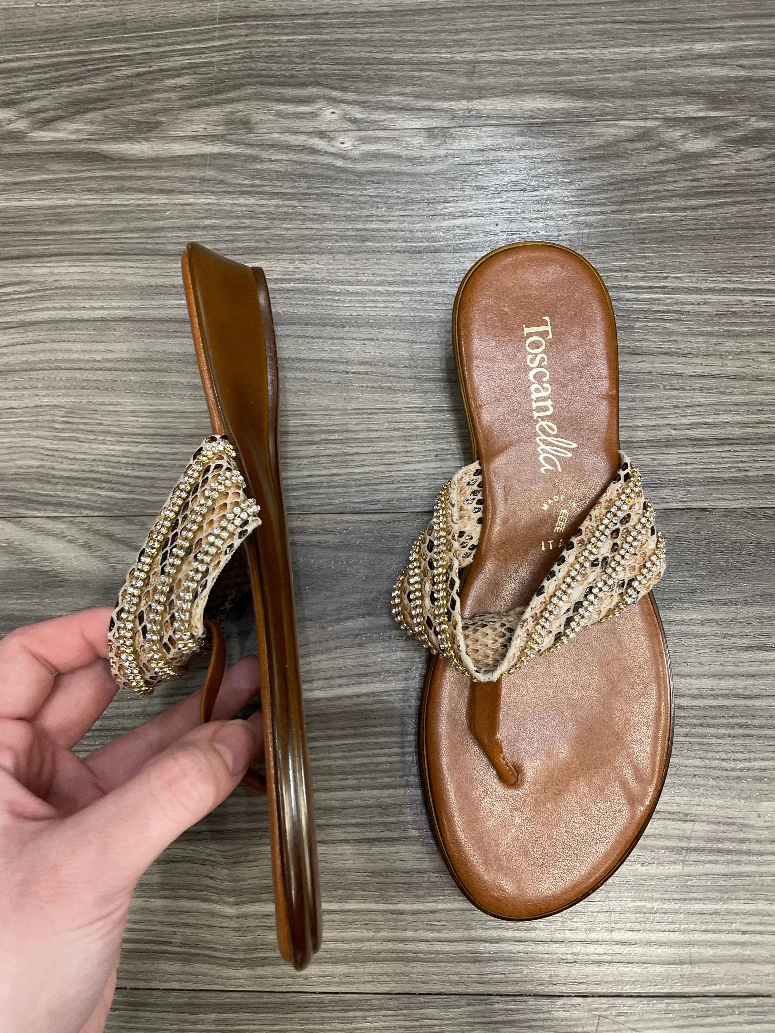 Sandals Heels Wedge By Clothes Mentor  Size: 8