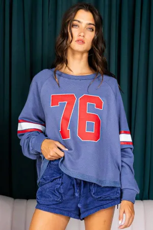 Scottie Graphic Retro Sporty Sweatshirt