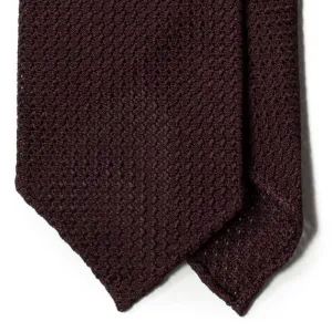 Silk Grossa Grenadine Hand-rolled Tie