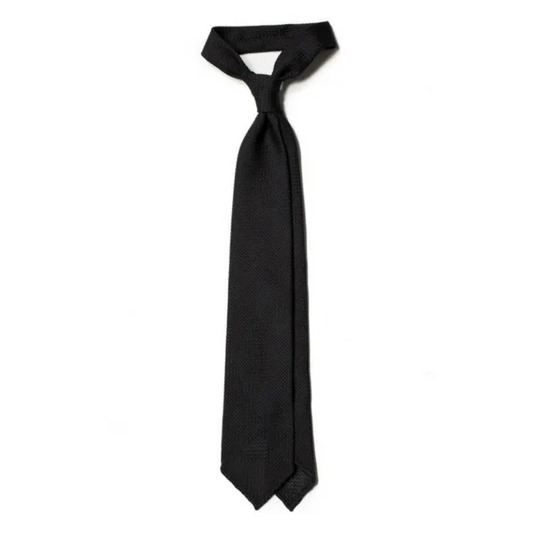 Silk Grossa Grenadine Hand-rolled Tie