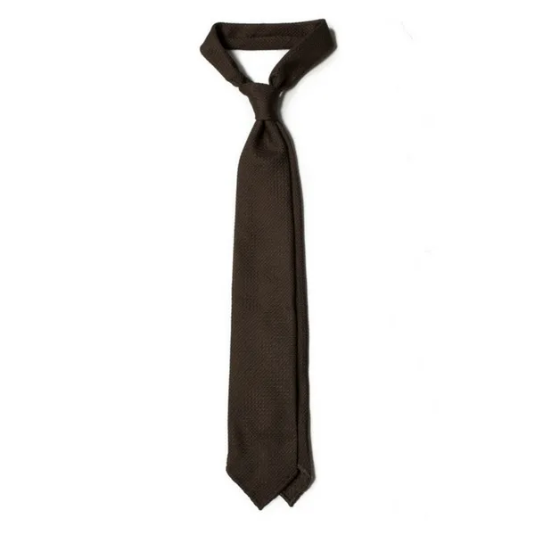 Silk Grossa Grenadine Hand-rolled Tie