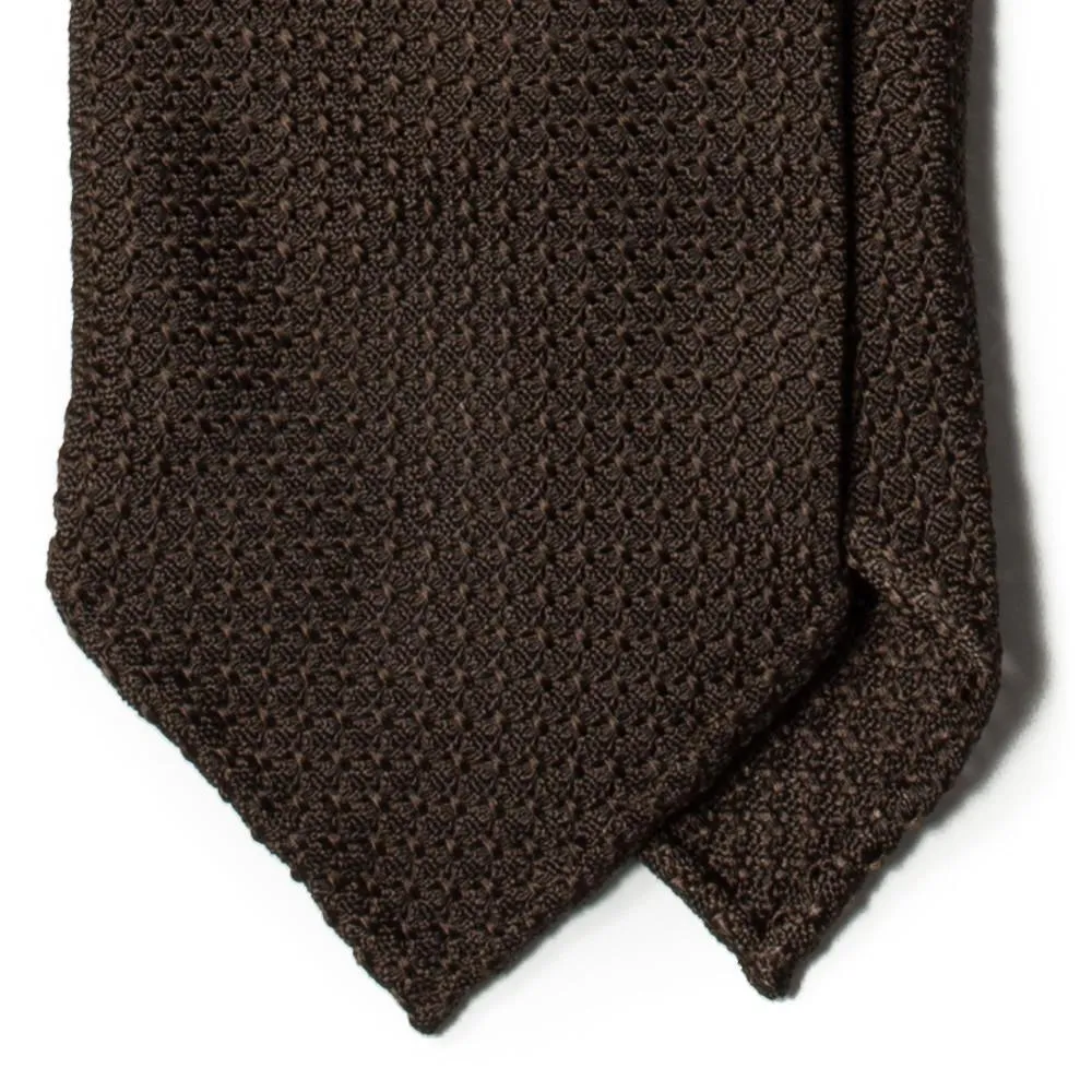 Silk Grossa Grenadine Hand-rolled Tie