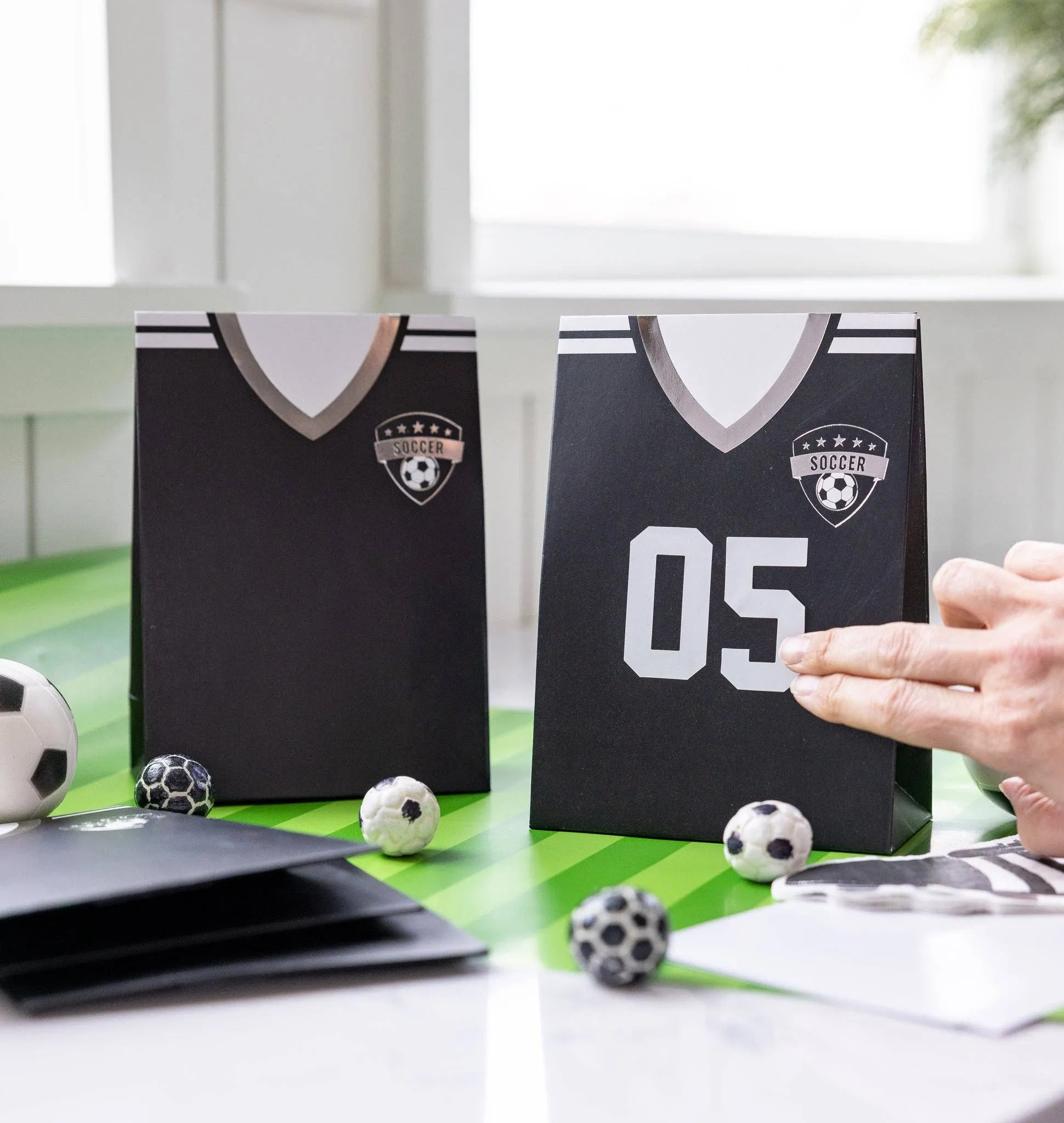 Soccer Treat Bags - 8 pack