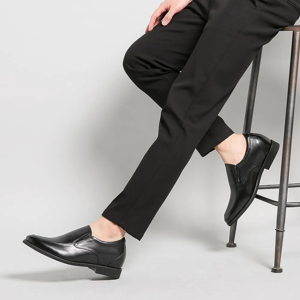 This item only ships to the United States - 7 CM / 2.76 Inches CMR CHAMARIPA Slip-On Height Increasing Shoes for Men