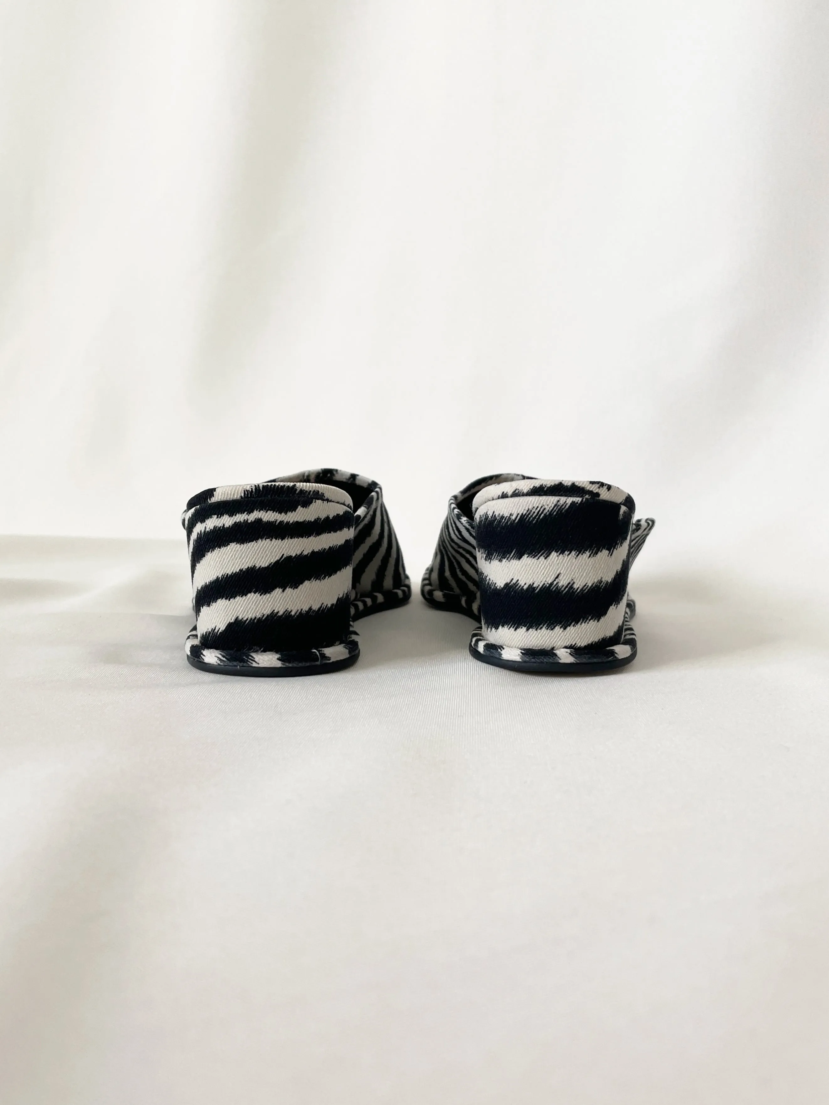 Wedge Heel Slide Sandals